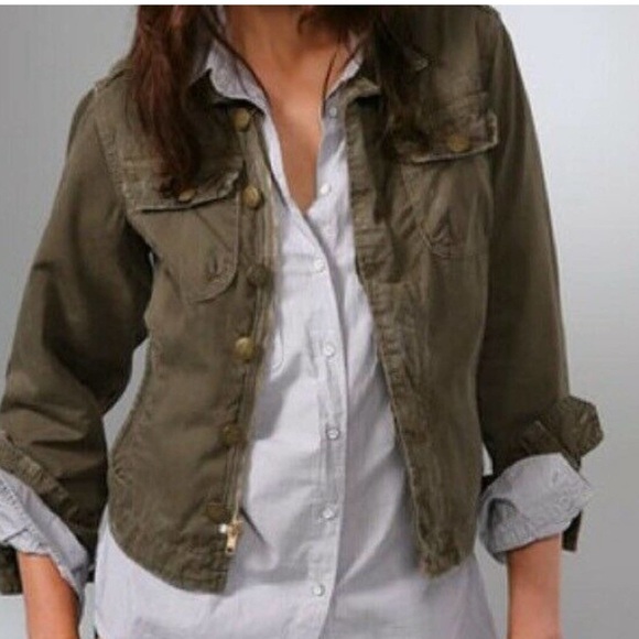 Current/elliott “the soldier” army jacket - Picture 3 of 9